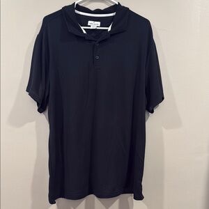 Daniel Hechter Black Polo Shirt Classic Design